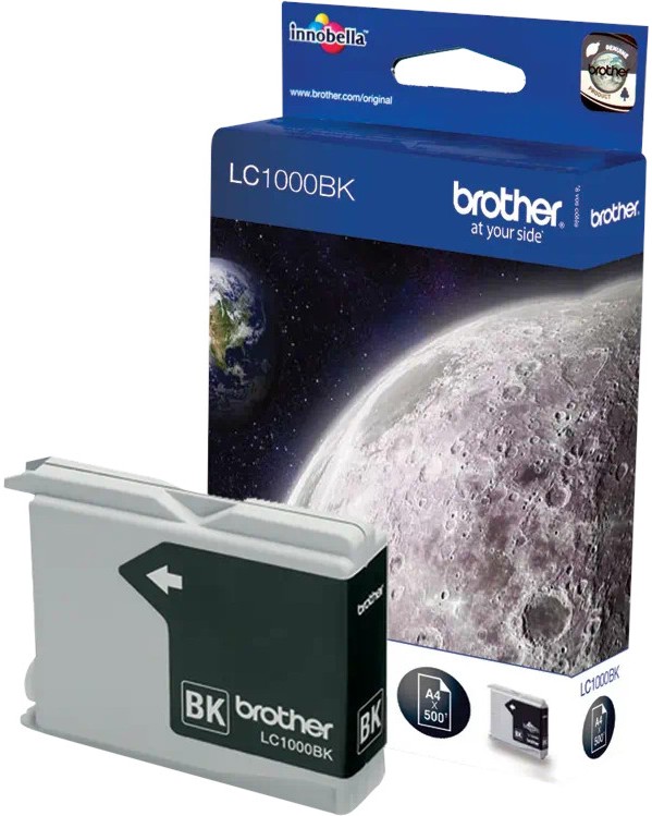      Brother LC-1000BK Black - 500  - 