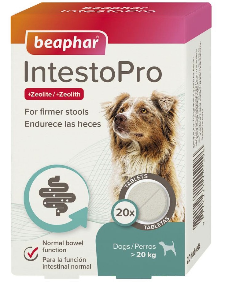          Beaphar IntestoPro - 20 ,  ,  8+ , 20+ kg - 