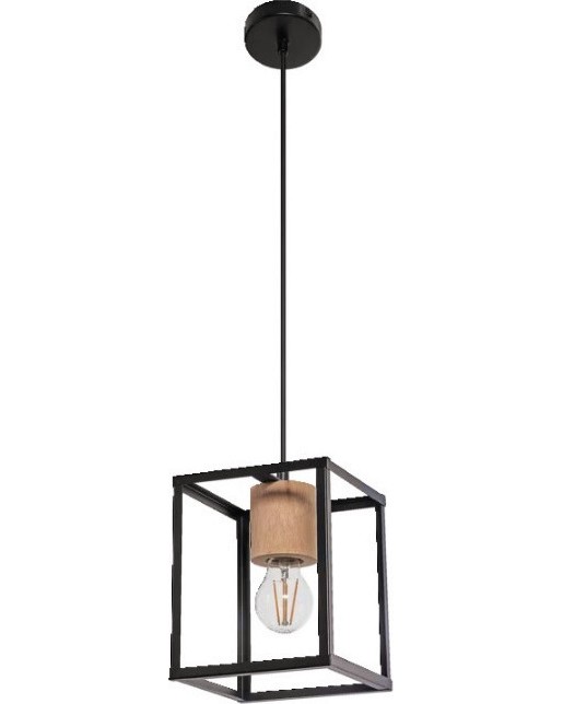   LEDVANCE DECOR NAIROBI PENDANT BK WD E27 15 W - 