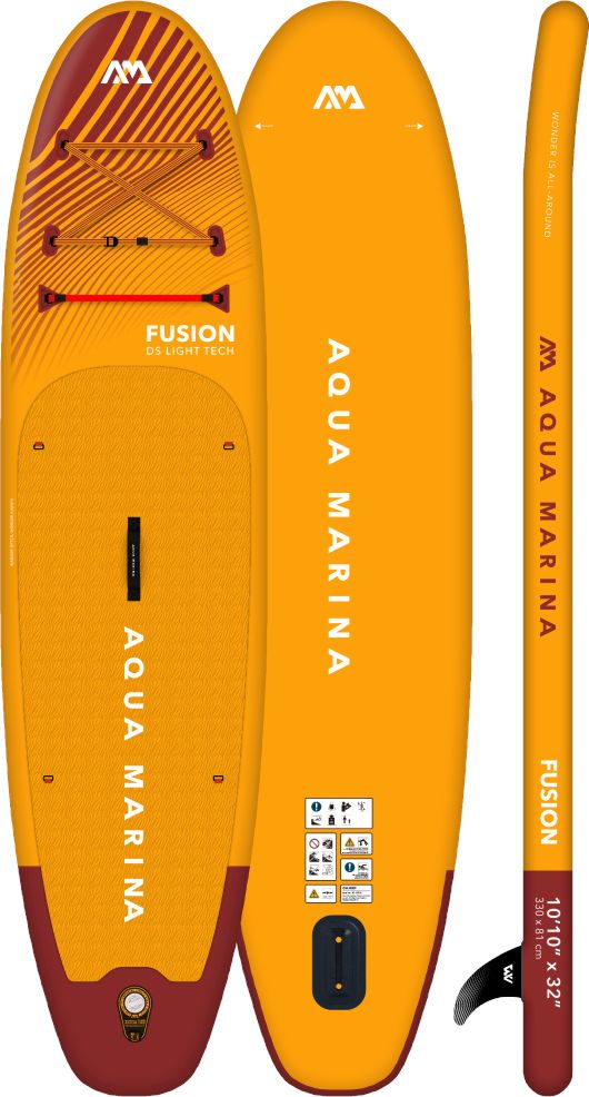 Надуваем SUP борд Aqua Marina Fusion 2023/24 - store.bg