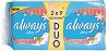 Always Ultra Fresh Duo Pads - 