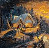 Рисуване по номера Craft Buddy - Коледа - 30 x 30 cm -