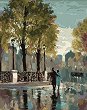 Рисуване по номера Newart - Разходка по булеварда - 40 x 50 cm -