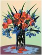 Рисуване по номера Royal & Langnickel - Букет - 23 x 30 cm -