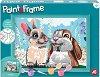 Рисуване по номера As Company - Сладки зайчета - От серията Paint & Frame -