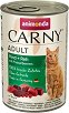 Консерва за котки Carny Adult - 400 и 6 х 400 g, с говеждо месо, еленско и боровинки, от 1 до 6 години - храна