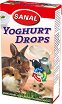 Лакомства за гризачи Sanal Yoghurt Drops - 45 g, с йогурт - храна