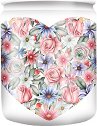 �������� ���� Bolsius Floral Heart - 258 g, � �������� ������ - �������