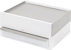 Кутия за грим и бижута UMBRA Stowit - 26 / 22 / 12 cm, в бял цвят - продукт