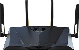   ASUS RT-AX88U Pro - 2.4 GHz (1148 Mbps), 5 GHz (4804 Mbps), 4  - 