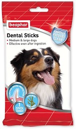     Beaphar Dental Sticks Medium and Large -   7 ,  ,      - 