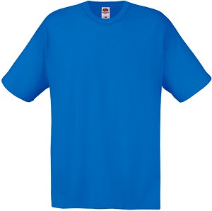   Fruit of the Loom - Royal Blue - 100% ,   Original - 