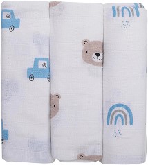   Bubaba Blue Bear - 3 , 80 x 80 cm - 