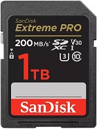 SDXC   1 TB SanDisk - Class 10, U3, V30   Extreme Pro - 