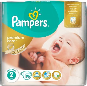 Pampers Premium Care 2 - New Baby -          3  6 kg - 