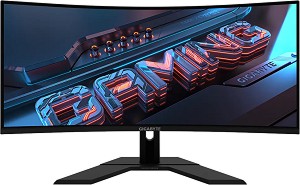  Gigabyte GS34WQC - 34", VA, 120 Hz, 21:9, 3440 x 1440, 1 ms, 2 x HDMI, DisplayPort, HDR Ready, AMD FreeSync Premium Pro - 