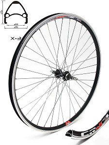   Crosser X-3 28" -    V-  - 