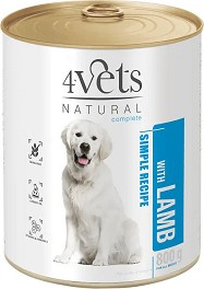    4Vets Natural - 12 x 800 g,   - 