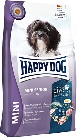     Happy Dog Mini Senior - 0.8 ÷ 4 kg,   Fit and Vital,   ,  10 kg - 