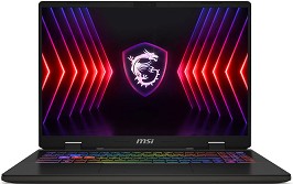  MSI Sword 16 HX B14VFKG - Intel Core i7-14700HX 3.90 GHz, 16" IPS 1920 x 1200, 144 Hz, 16 GB RAM DDR5, 1 TB SSD, NVIDIA RTX 4060,  FreeDOS - 