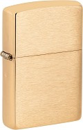   Zippo Brushed Brass -   Classic - 