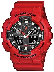  Casio - G-Shock  GA-100B-4AER -   "G-Shock" - 