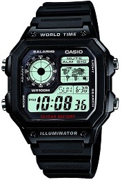  Casio - AE-1200WH-1AV -   "Youth Digital" - 