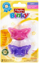   Playtex Binky Pacifier - 2 ,  6+  - 