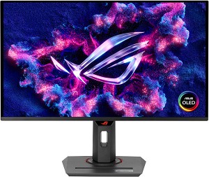  ASUS ROG Strix OLED XG27ACDNG - 27",  QD-OLED, 360 Hz, 16:9, 2560 x 1440, 0.03 ms, 2 x HDMI, DisplayPort, USB-C, AMD FreeSync Premium Pro - 