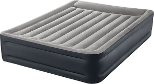      Intex Queen Deluxe Pillow Rest Airbed - 152 / 203 / 42 cm   Dura-Beam Plus - 