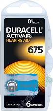  Duracell Activeair 675 - - 1.45V - 6  - 