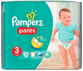  Pampers Pants 3 - 4÷86 ,   6-11 kg - 