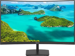  Philips 271E1SCA - 27", VA, 75 Hz, 16:9, 1920 x 1080, 4 ms, HDMI, VGA, AMD FreeSync - 