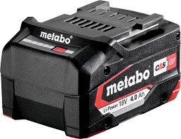   Metabo 18 V / 4 Ah - 