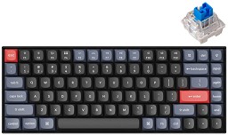    Keychron K2 Pro - 75%, Bluetooth, USB, ANSI Layout, Hot-Swap, RGB, Keychron K Blue - 