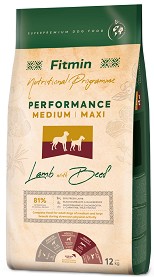         Fitmin Performance Medium Maxi - 12 kg,    ,   Nutritional Programme,  1  7 ,      - 