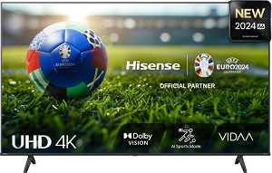  Hisense 65A6N - 65" DLED UHD 3840 x 2160, , Smart TV, HDR10+, Dolby Vision, 3 x HDMI, Ethernet, USB, Bluetooth, Wi-Fi - 