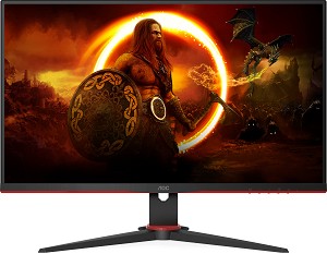  AOC Q27G2E/BK - 27", VA, 155 Hz, 16:9, 2560 x 1440, 1 ms, 2 x HDMI, DisplayPort, Adaptive-Sync - 