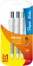   Paper Mate Quatro - 3    InkJoy - 