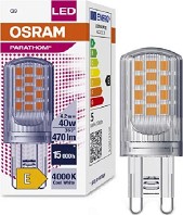 LED  Osram PIN CL 40 non-dim 840 G9 4.2 W 4000K - 470 lm   Parathom - 