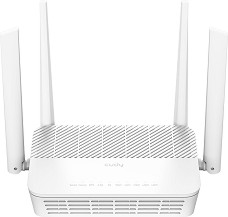   Cudy WR3000S - 2.4 GHz (574 Mbps), 5 GHz (2402 Mbps), 4  - 