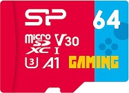 Micro SDXC   64 GB Silicon Power Superior Gaming - Class 10, U3, V30, A1  SD  - 