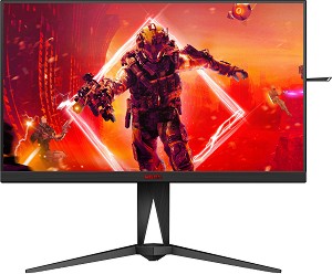  AOC AG325QZN - 31.5", VA, 240 Hz, 16:9, 2560 x 1440, 0.5 ms, 2 x HDMI, 2 x DisplayPort, AMD FreeSync Premium - 