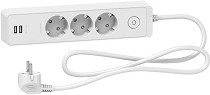   3   2 USB  Schneider Electric -   Unica     1.5 m - 