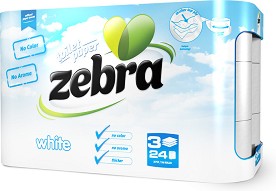    Zebra White - 24  -  