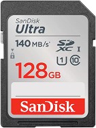 SDXC   128 GB SanDisk - Class 10, U1   Ultra - 