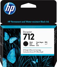      HP 712 Black - 80 ml - 