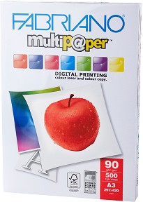    A3 Fabriano Multipaper - 500 , 90 g/m<sup>2</sup>   165 -  