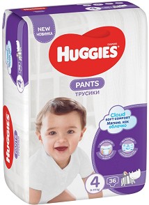  Huggies Pants 4 - 36 ,   9-14 kg - 