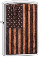   Zippo WOODCHUCK USA American Flag - 